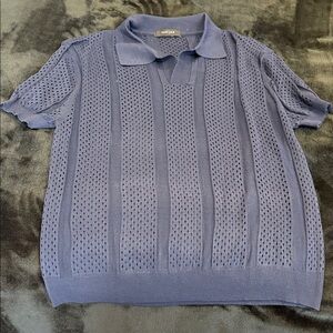 Paran Blue Men's Polo Shirt